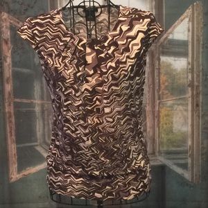 Ann Taylor Cap sleeve blouse